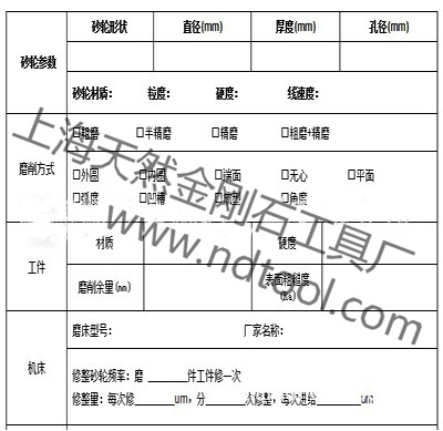 如何根据砂轮参数来配备金刚石笔型号？